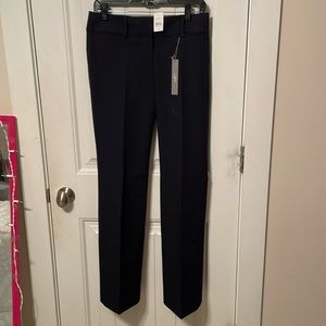 Loft Navy Marisa Trouser Size 0 NWT